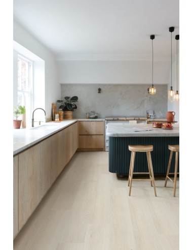 Suelo Vinílico Quick Step Roble Brisa Marina Claro 6,66 m²