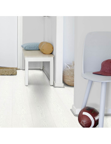 Suelo laminado Pergo Domestic Elegance Roble Blanco Leche (Lote de 18,30m2)