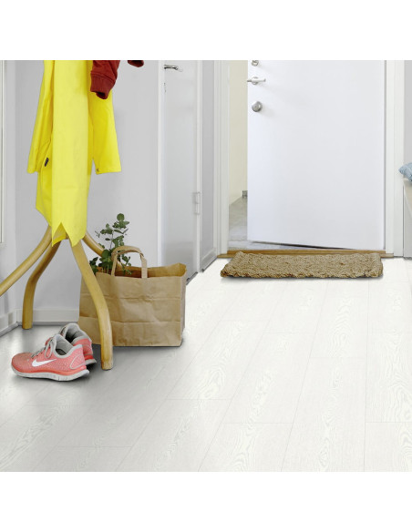 Suelo laminado Pergo Domestic Elegance Roble Blanco Leche (Lote de 18,30m2)
