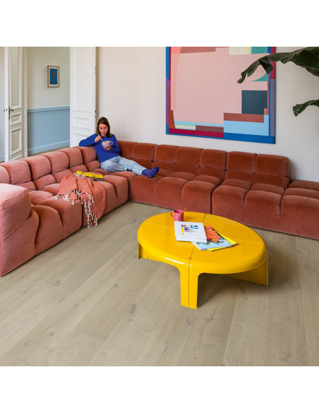 Suelo Laminado Quick Step AC5 Roble clásico beige  (LOTE 15,72m2)