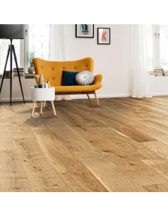 Suelo de Madera Haro 4000 Roble Natural Cepillado naturaDur