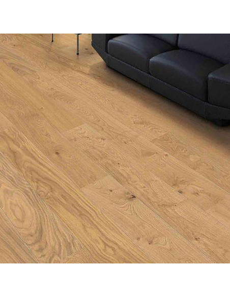 Suelo de madera Haro 4000 Roble Markant Silk 2V nD (Lote de 34,87 m2)