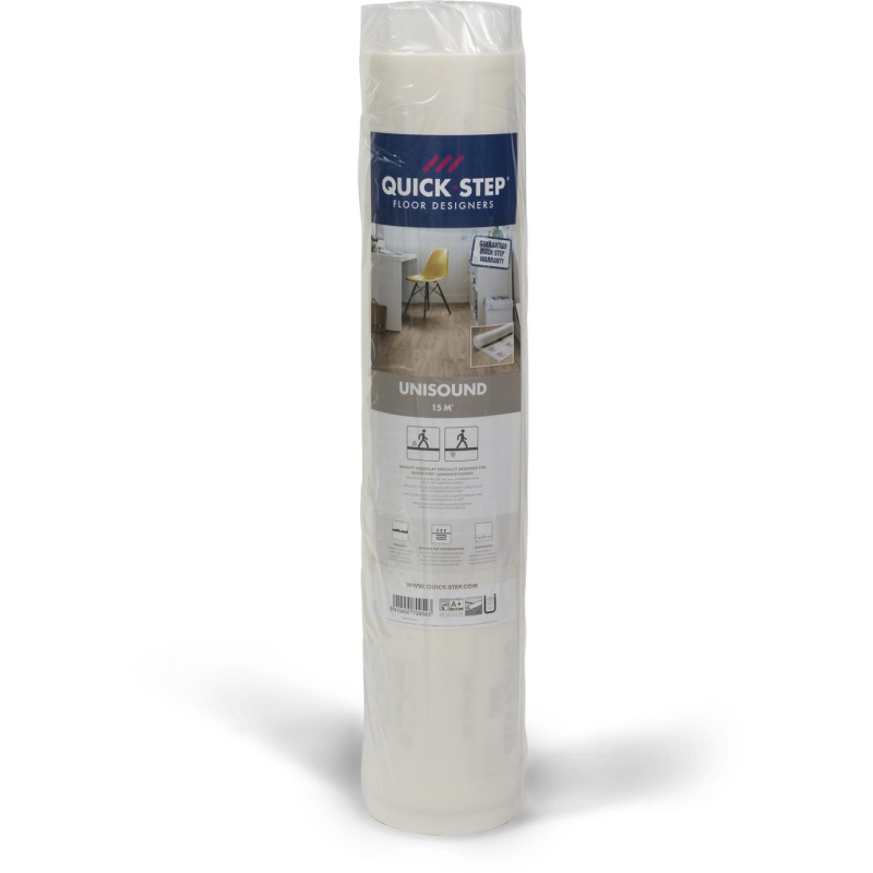 Soporte aislante QUICK STEP UNISOUND rollo de 15 m2.