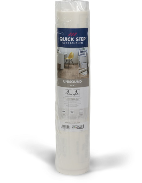Soporte aislante QUICK STEP UNISOUND rollo de 15 m2.