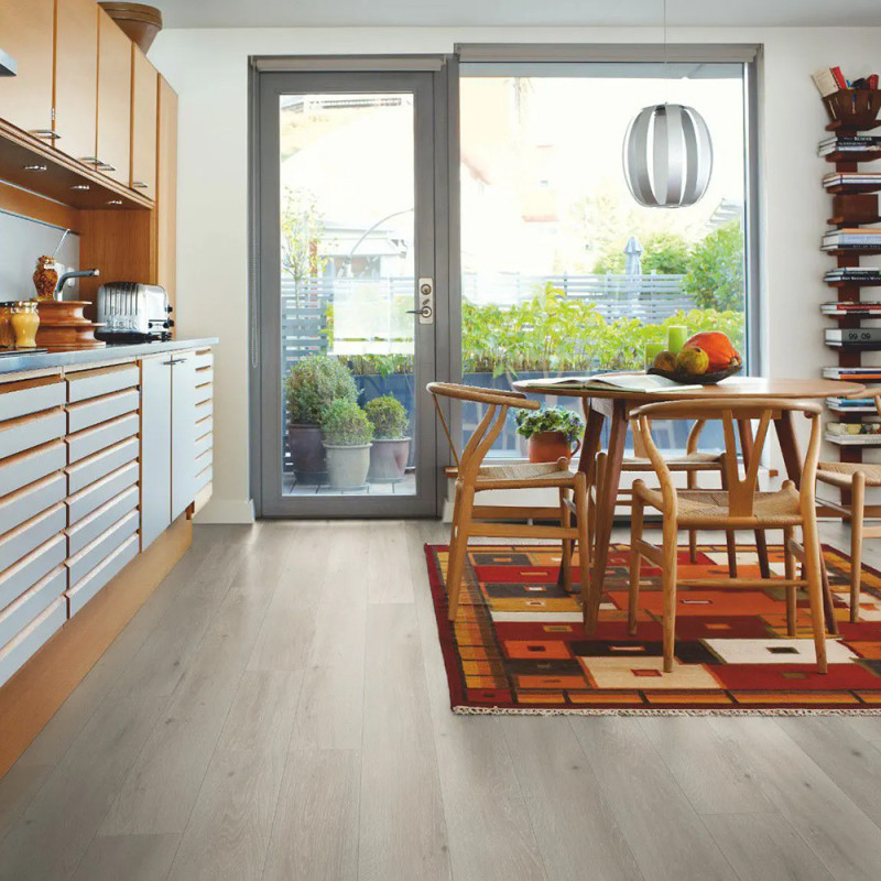 Suelo Laminado Pergo Roble Gris Cabaña | Long Plank 4V Roble Gris Cabaña CLIC