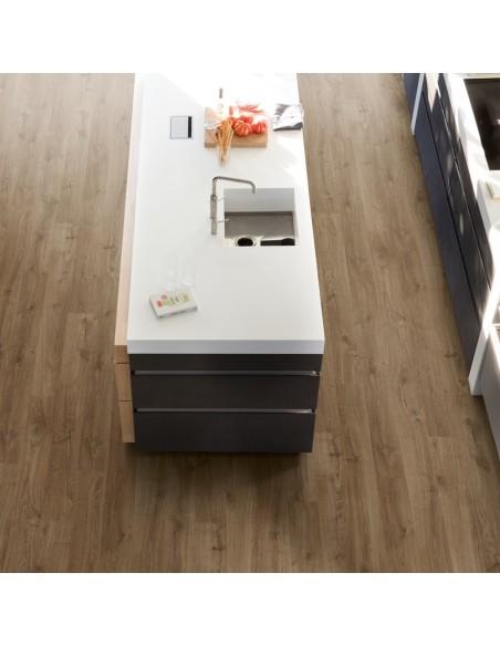 Suelo laminado Quick Step EL3582 Roble Newcastle marron 1380x156x8 (LOTE DE 25,8m2)