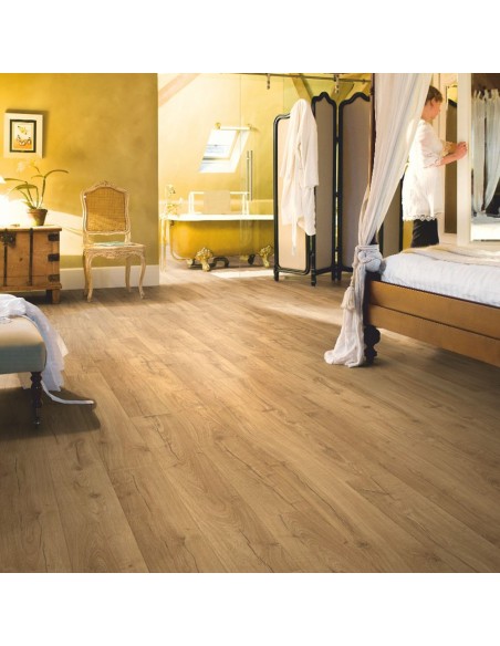 Suelo laminado Quick Step IMU1848 Roble Clasico Natural 1380x190x12 (LOTE DE 2,62m2)