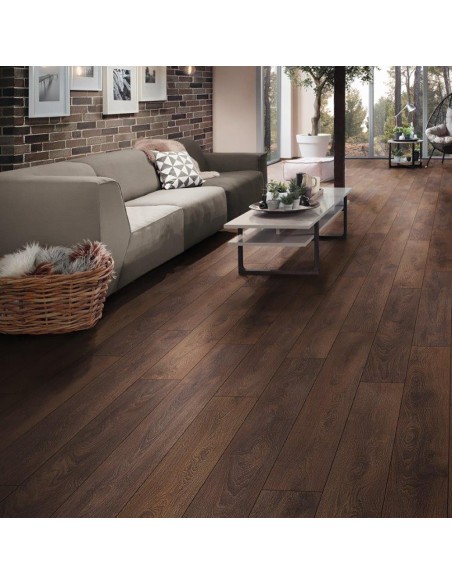 Suelo Laminado AC5 Naturwood Iberus Roble Minero 4v - 1285x192x8mm