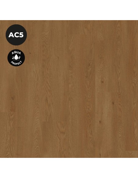 Suelo Laminado Loc Floor AC5 Plus Roble Marrón Humo 371 Aqua Protect | Resistente y Elegante