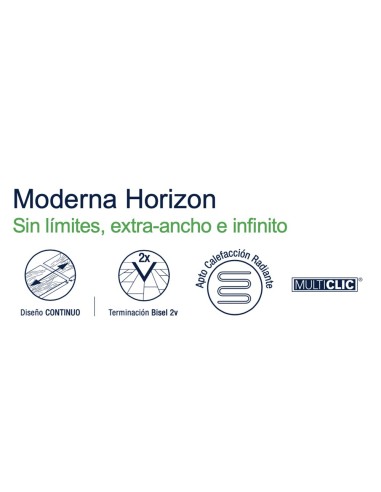 Suelo Laminado Roble Helo Moderna Horizon 1288x328x8 mm | Alta calidad