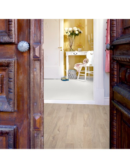 Suelo laminado AC4 PERGO Roble Lino 2 filas (Lote de 17,6 m2)
