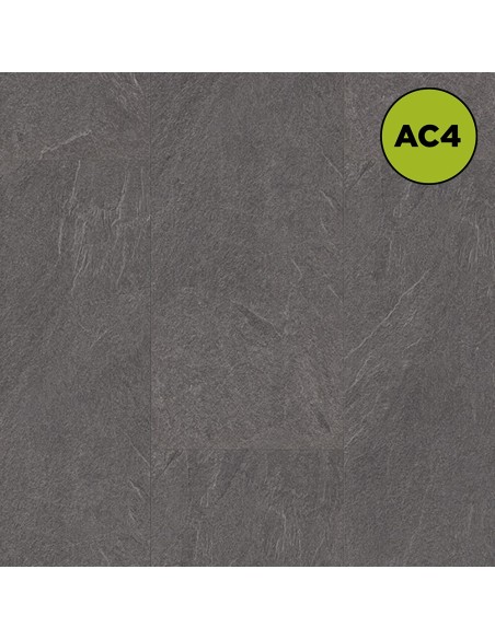Suelo Laminado AC4 Pergo Living Baldosa 4 biseles Pizarra Gris Media (Lote de 10 m2)