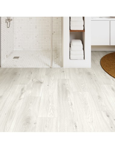 Suelo Laminado Loc Floor Plus Roble Pantin Blanco 357 AC5 4V Aqua Protect (Lote de 2,18 m2)
