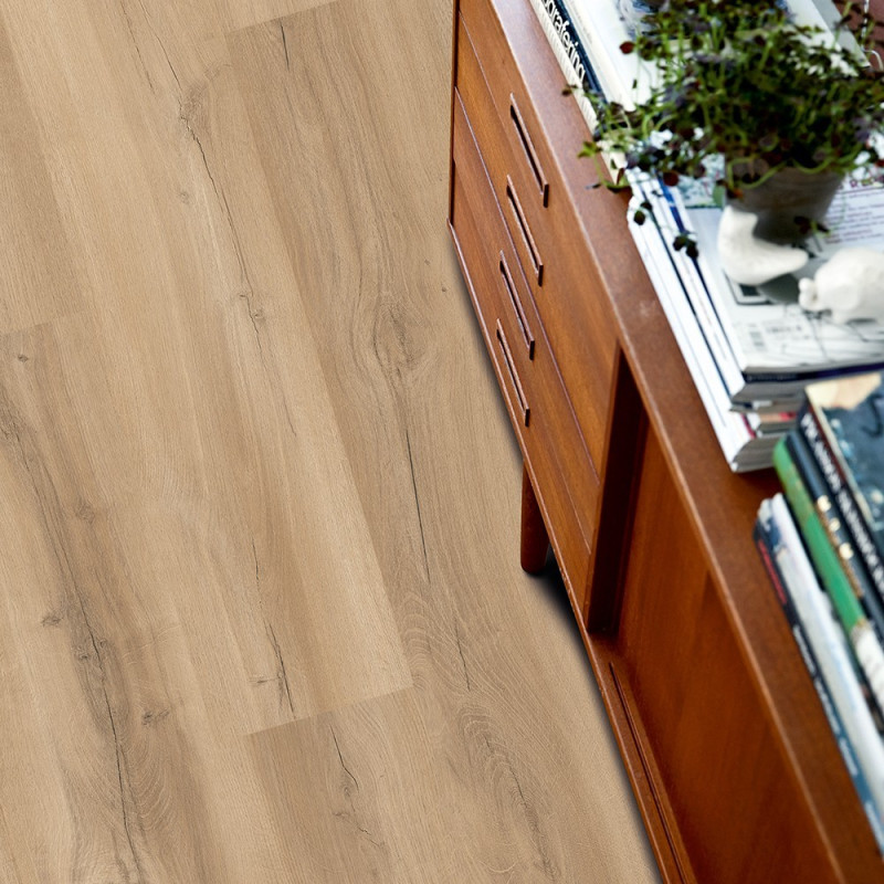 Suelo Laminado Loc Floor Plus AC5 Roble Natural Relampago 336 Aqua Protect (Lote de 2,18 m2)